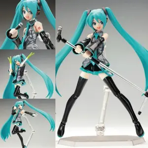 Hatsune Miku 2026 New Anime Girl Figure Figma 014 Virtual Singer Miku Joint Movable Model Statue Toys Doll