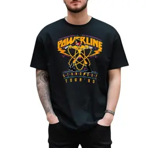 Vintage Retro Powerline Shirt - Goofy Movie Tour 95 Tee For Max, Roxanne Fans