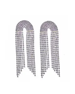 LINNY CO Blair Statement Earrings - Lavender, Elegant Design, Lightweight, Versatile Style