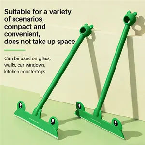 2026 New Glass Cleaning Scraper, Multi-Purpose Window Cleaner Tool, Home Car Bathroom Use, Floor and Glass Cleaning Brush