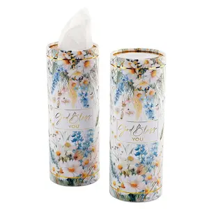 God Bless You tissues - Wildflowers