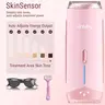 Amifiy IPL Painless Laser Hair Removal Tool (T18A) - Personal Care Grooming Clean-Up Gadget, Cooling Tech, SkinSensor Detects Skin Tones, 3 Energy Levels, 2 Modes, Plug-In/Charger, Home Use for Face & Body (Includes Shaver)