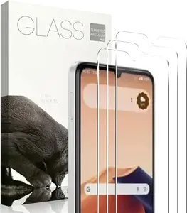 Premium Tempered Glass Screen Protector for Cricket Outlast 5G 2024 & AT&T Motivate Pro 5G - 9H Anti-Scratch HD Clear Bubble-Free Film