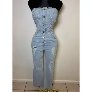 Sexy Denim Jumpsuit