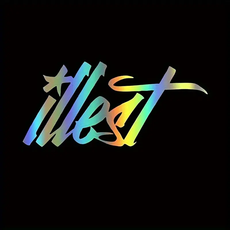 The Coolest Graffiti Style Vinyl Sticker, Waterproof and Durable, Suitable for Vehicles and Laptops - Multifunctional Cartoon Style Car Exterior Accessories