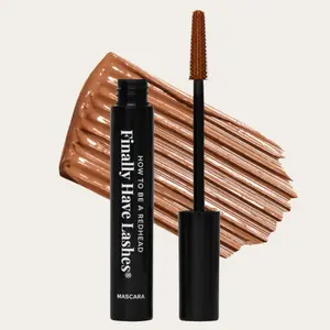 How to be a Redhead Finally Have Lashes® Enhancing Mascara - Makeup Cosmetic with Black Tube and Brush