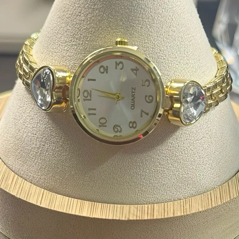 Golden Aura Crystal Watch