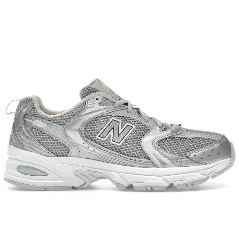 New Balance Men's 530 Moonbeam Silver Metallic, from StockX