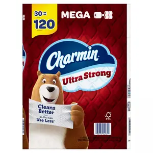 Charmin Ultra Strong Toilet Paper - Septic Tank Safe - American Made - Comfort Plus