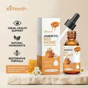 Natural Jimerito Honey Eye Drops | Soothing Relief & Vision Support (1 fl oz) Moisture Hydrate