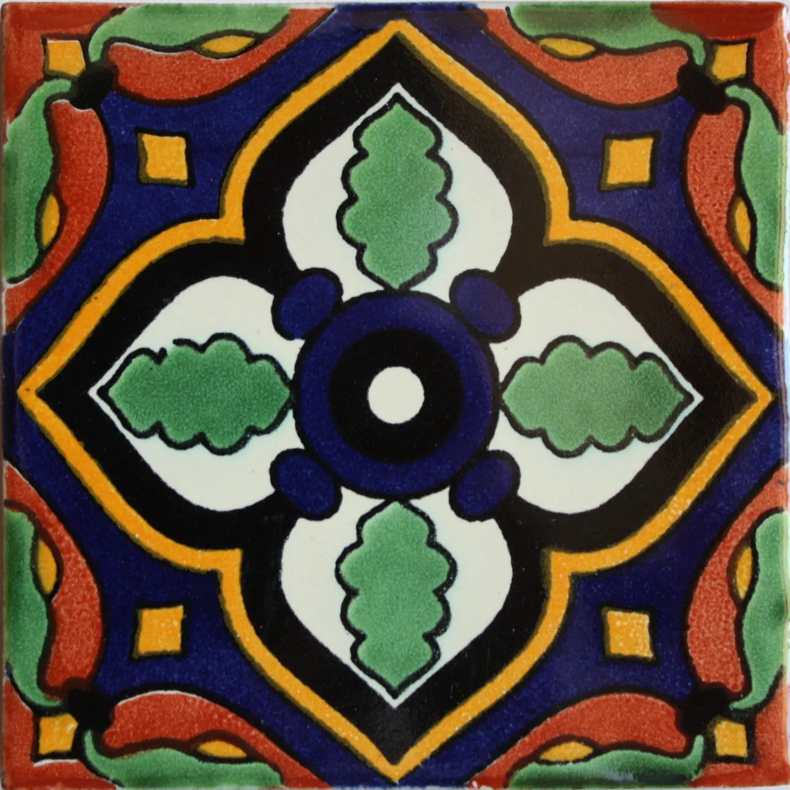 TalaMex Sassari Talavera Mexican Tile (1 sq. ft.)