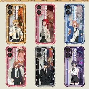 Chainsaw Anime-Style Case for Samsung And iPhone fit Galaxy S22 S23 S24 S25 S24ULTRA and iPhone 17 17AIR 17 PRO MAX 11 12 13 14 15 16 PLUS LJR1-6