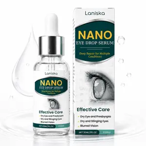 Nano Eye Care Serum 30ml, Hydrating Eye Comfort Drops with Precision Dropper, Refreshing Daily Eye Care Routine for Screen Time, Travel & Home Use, Lightweight Personal Care Formula