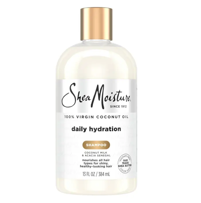 SheaMoisture Daily Hydration Shampoo 100% Virgin Coconut Oil 13oz