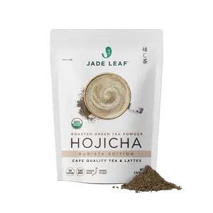 Organic Hojicha Powder Barista Edition - USDA Certified Organic Roasted Green Tea for Cafe-Quality Lattes & Teas - Low Caffeine, Vegan, Gluten-Free, Dairy-Free