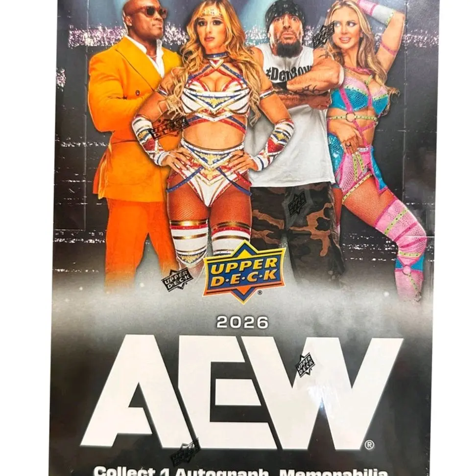 2026 AEW Wresting Hobby Box UpperDeck Hobby Pack