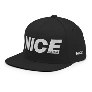NICE OG Black/White Snapback