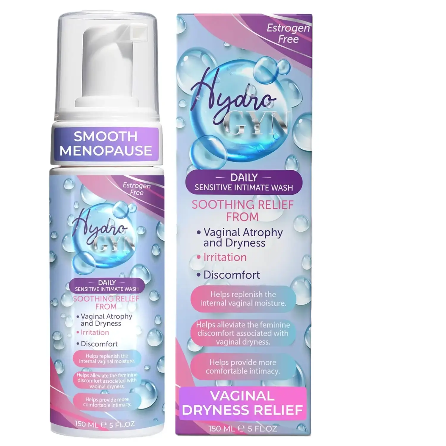 Feminine Wash | pH Balance for Women | Feminine Care Unscented Vaginal Cleanser for pH Balance & Vaginal Dryness Relief | Gentle Intimate Care for Sensitive Skin | Advanced Hydration Feminine Wash