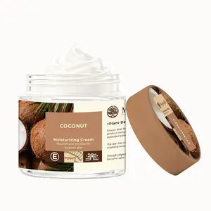 Coconut Body Cream with 8 Hour Natural Scent, Cloud Cream Texture Moisturizer, Lightweight Fast Absorbing Hydration, Nourishing & Soothing Formula for Soft Smooth Skin