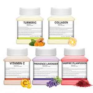 12.3 fl.oz Jelly Mask Powder for Facials Professional Gel Powder Hydrojelly Off Face Masks SkinCare-Free, Moisturizing & Firming Gel for All Light Beige Types Comfort Turmeric Moisturizer Moisture Hydrating Hydrate