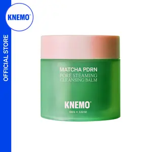 [KNEMO Official] Matcha PDRN Pore Steaming Cleansing Balm, Green Tea Rice Milky Facial Cleanser for Deep Facial Cleansing