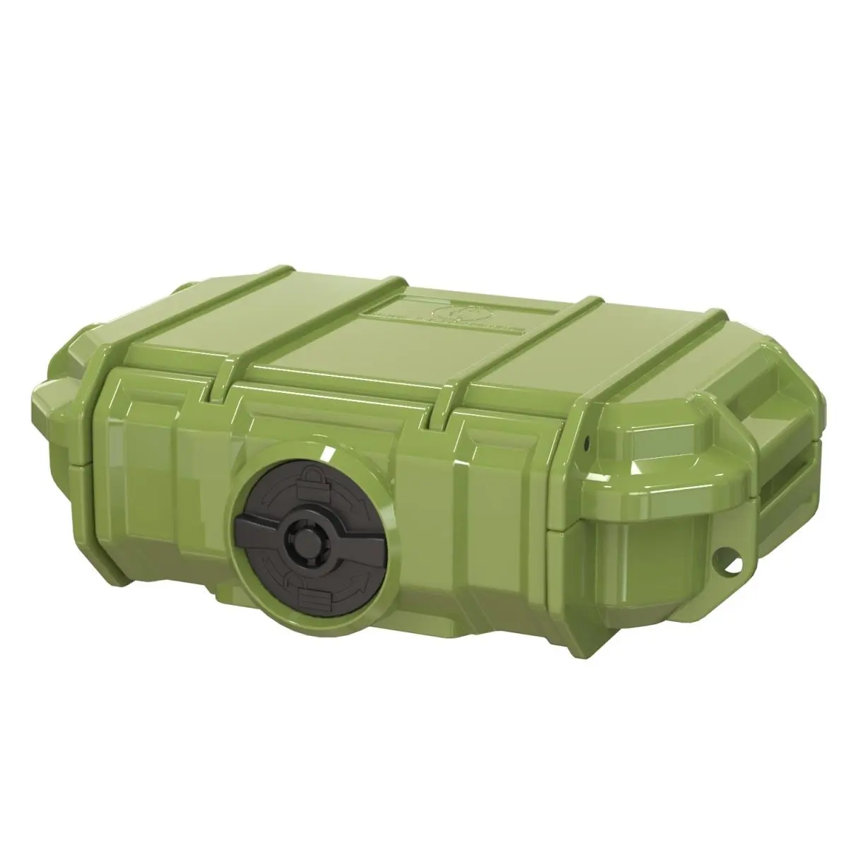 212 MAIN 52 Seahorse Micro Tool Case - Green Polycarbonate Tool Organizer, IP67 Rating Protection, Mesh Lid, 2 Inch Strap Attachment, Water Resistant, Submersible