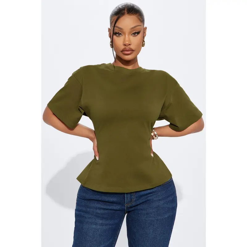 Jayden Fitted T-Shirt - Olive