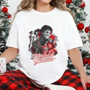 100% Cotton Casual Style T-Shirt Michael Jackson Iconic Moments Design For Music Lovers And Fans Perfect For Everyday Wear And Summer Season Ideal Gift For Michael Jackson Admirers And Pop Culture Enthusiasts