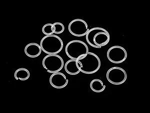 24 Pcs Clear Nose Rings Clear Septum Ring,Plastic Hoop Ear Retainers,Plastic Nose Rings for Surgery