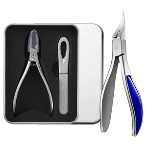 Eagle-Beak Nail Clipper for Thick & Ingrown Nails - Sharp & Durable 2PCS Upgrade Tool for Easy Glide