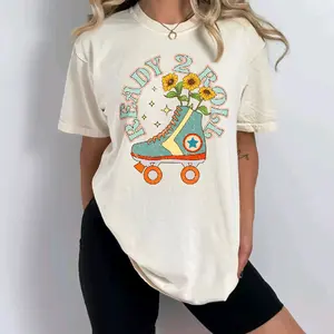 Retro Ready 2 Roll Graphic Tee Comfort T-Shirt Top