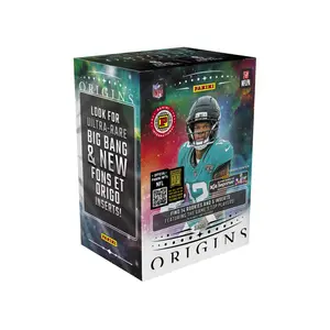 Panini 2025 Origins International Blaster Personal Box - 36 Cards Featuring 14 Rookies & 5 Inserts for Collectors and Enthusiasts