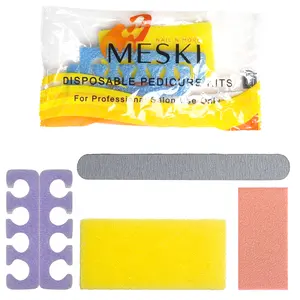 Disposable Pedicure Kit – 4 Pieces | Professional Nail Care Set | Hygienic & Convenient | Perfect for Home & Salon Use | Salon-Quality Tools