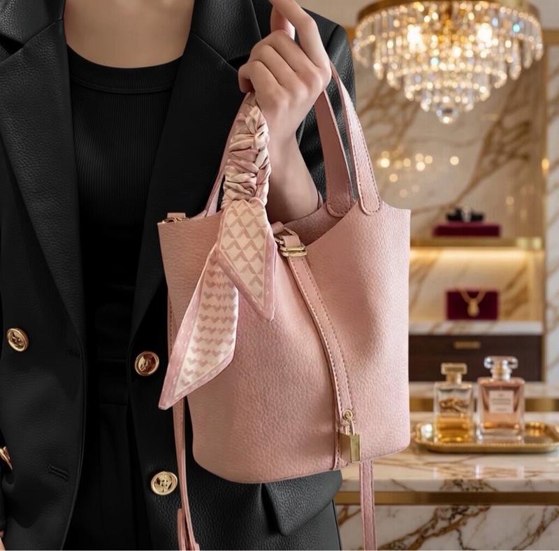 New Vegetable Basket Women's Bucket Bag Commuter Handbag Crossbody