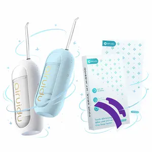 Airuidu CF560+TS07PRO - Oral Care Kit Water Flosser - Whitening Strips - IPX7  Waterproof for Teeth Whitening - Gums Cleaning - Oral Hygiene