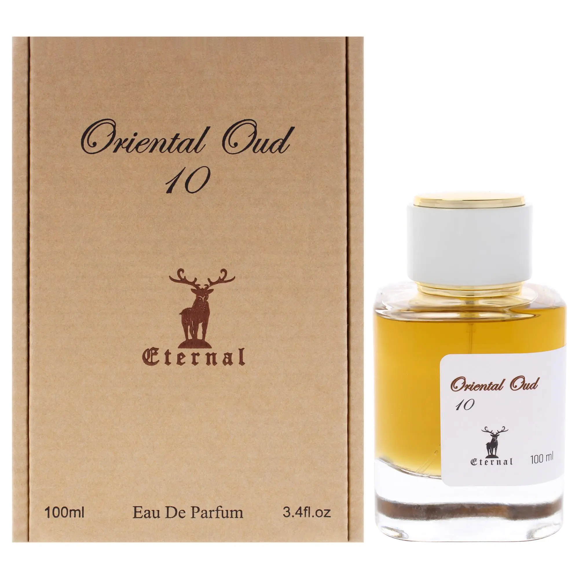 Eternal Collection - Oriental Oud 10 by Khalis for Men - 3.4 oz EDP Spray