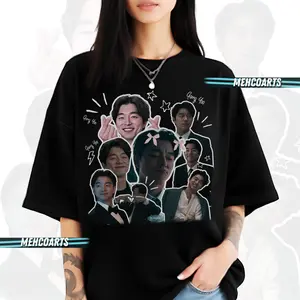 Gong Yoo K-Drama Oversized T-Shirt,Stylish Korean T-Shirt for K-Drama Fans And K-Pop Lovers.