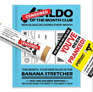 Embarrassing Prank Joke Fake Product Oversized Package sent directly to your Recipients,Gag will be Mailed right your Friend's Mailbox!