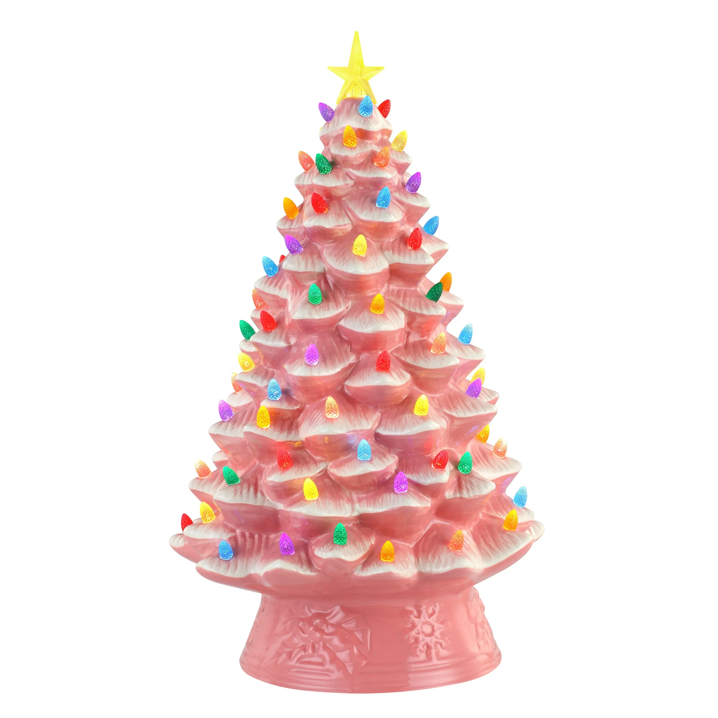 18 in. Nostalgic Ceramic Tree - Pink 18 in. Nostalgic Ceramic Tree - Pink