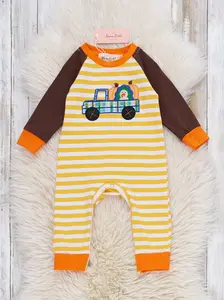 Fall Fest Express Embroidered Romper