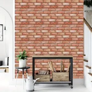20pcs 3D Brick Wall Stickers, Self-Adhesive, Easy Peel, Waterproof, Anti-Collision, Customizable, Decorative Wallpaper, Kitchen Living Room Bathroom Hallway Decor