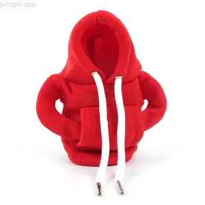 Mini Hoodie Gear Shift Cover, Cute Car Gear Shift Knob Cover for Car Interior Decoration Universal Car Interior Accessory for Most Cars