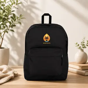 COCO RUTA SuperBreak One Backpacks - Durable, Lightweight Bookbag with 1 Main Compartment, Front Utility Pocket with Built-in Organizer - Premium Backpack, Black