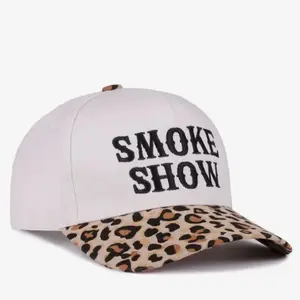 Smoke show cheetah hat