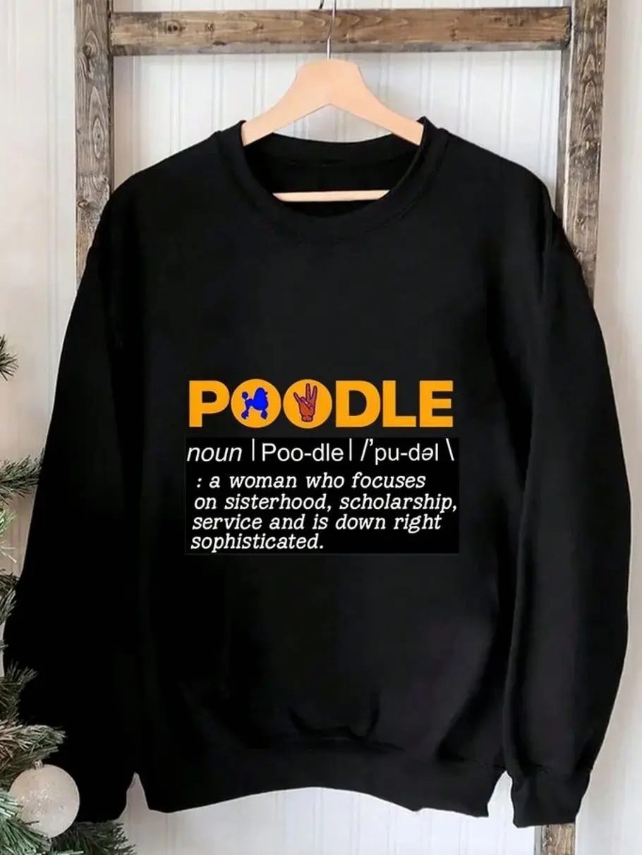 Sigma Gamma Rho Sweatshirt. SGRhos, Lady Sigmas, Sigma Women, Pretty Poodles.