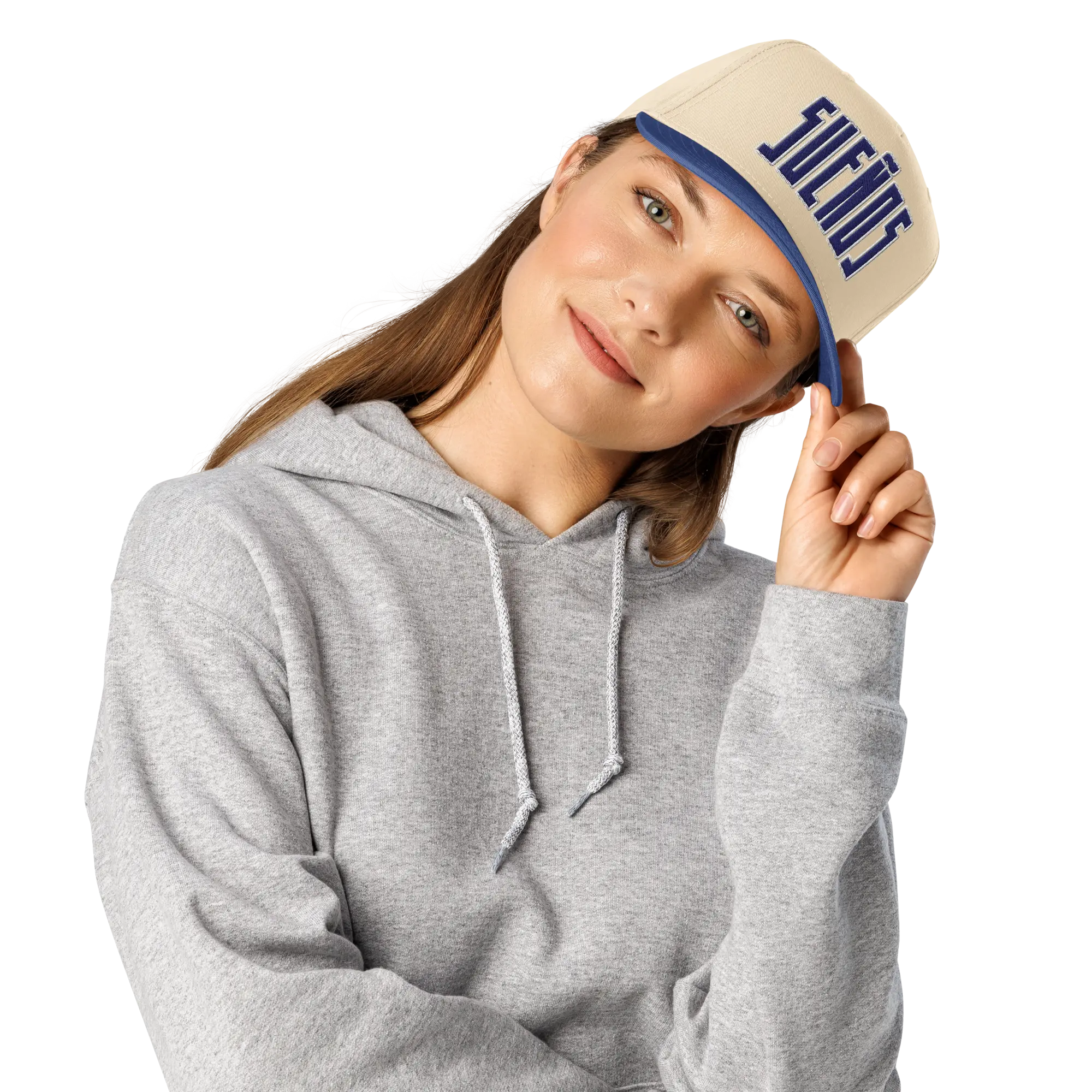 Sueños DREAMS Two-Tone Cap with Bold Raised Embroidery Tribute to Horse Sueños for Riders and Dreamers