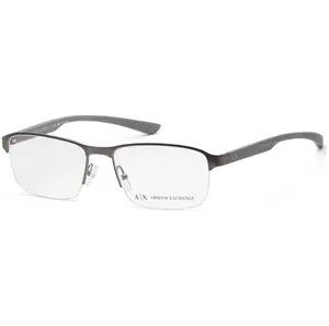 Armani Exchange Men's 57mm Matte Gunmetal Opticals AX1061-6003-57