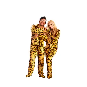 Tiger Adult Footed Costume Onesie