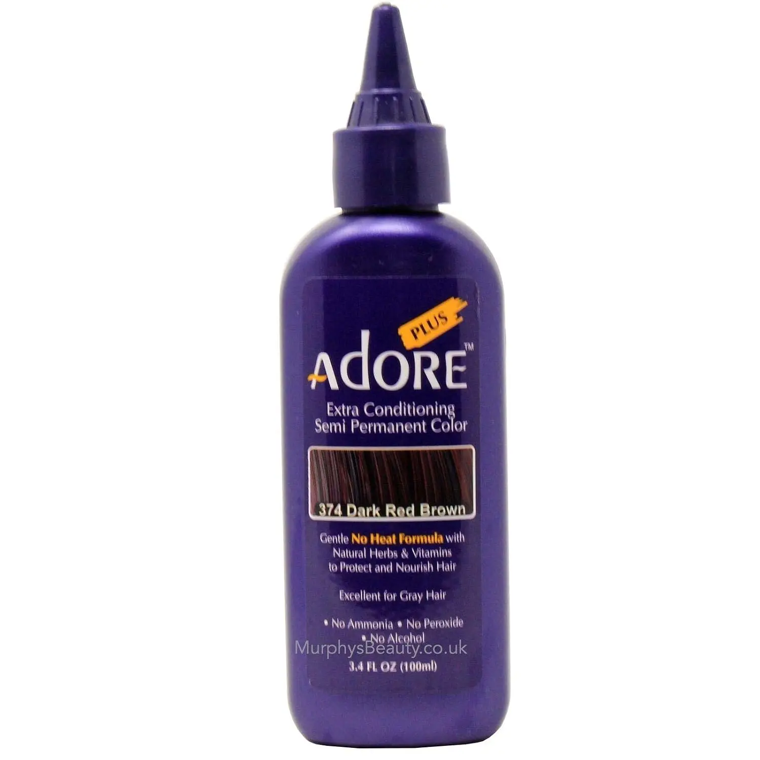 ADORE PLUS #374 DARK RED BROWN 3.4OZ