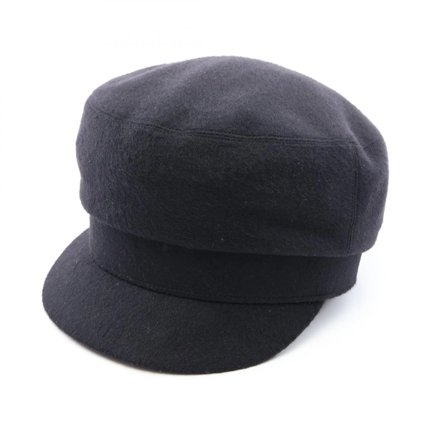 Pre-owned HERMÈS Cashmere Small Leather Goods Hermes Kasquette Hat